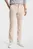 Чоловічі бежеві лляні брюки LINEN FLAT FELLED PANT