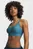 Жіночий блакитний топ UA Infinity Mid 2.0 Bra