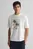 Мужская белая футболка HAWAII PRINTED GRAPHIC SS