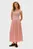 Женское бежевое платье в полоску TH X SRG FLUID STRIPE DRESS