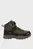 Детские оливковые замшевые ботинки KIRUNA MID FITGO FLEECE