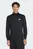 Мужская черная спортивная кофта WORKOUT ESSENTIALS ALL-SET 3-STRIPES KNIT