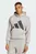 Мужское серое худи Essentials Big Logo Fleece