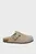 Женские бежевые замшевые клоги NAVARRO SLIPPERS