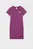 Женское фиолетовое платье ESS Small No. 1 Logo Slim Dress Women