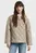 Женская бежевая куртка QUILTED JACKET WITH COLLAR