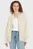 Женская белая спортивная кофта MUTED GMD HWK ZIPUP JACKET