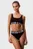 Женские черные трусики HIGH WAIST BIKINI