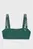 Женский темно-зеленый лиф от купальника PUMA Women's Bandeau Top