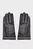 Мужские черные кожаные перчатки TH CORP LOVE LEATHER GLOVES