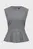 Жіночий сірий топ flannel