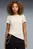 Жіноча бежева футболка Essentials Script Tee Women