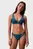 Женские бирюзовые трусики BIKINI