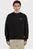 Чоловічий чорний лонгслів Signar Oversized Waffle