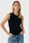 Женский черный топ LILY Classic ajour tanktop