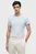 Мужская голубая футболка STRETCH SLIM
