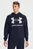 Мужское темно-синее худи UA Rival Fleece Big Logo HD