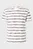 Чоловіча біла футболка у смужку STRIPED SS T-SHIRT