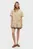 Женское бежевое платье  CREST RWB TAPE SHIRT DRESS