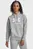 Женское серое худи UA Rival Fleece Big Logo Hdy
