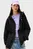Женская черная ветровка TJW MIDI HOODED WINDBREAKER