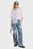 Жіночі блакитні джинси з візерунком RELAXED WIDE LEG JEAN