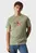 Чоловіча оливкова футболка SS HERO MONOGRAM TEE 30S EU OPT