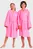 Детский розовый халат ZEAL JR ROBE