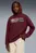 Детское бордовое худи Super PUMA Relaxed Hoodie Youth