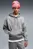 Чоловіче сіре худі Select Essentials Hoodie Men