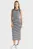 Жіноча сукня у смужку SLIM 5X2 STR RIB MIDI