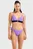 Женский сиреневый купальник ELASTIC BAND BIKINI TRIANGLE