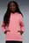 Детское розовое худи Essentials Tape Relaxed Hoodie Youth