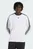 Мужской белый лонгслив adidas Adicolor Jacquard Long-Sleeve