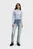 Жіночі блакитні джинси klj hr straight zip denim