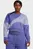 Женский фиолетовый свитшот Essential Fleece Crop Crew