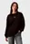Женский черный лонгслив MONOLOGO OVERSIZED CREW