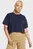 Жіноча темно-синя футболка UA W VARSITY CROP HW SS