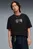 Чоловіча чорна футболка Graphic Balloon Art Relaxed Tee Men