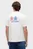 Мужская белая футболка RLX CREST REPEAT SS T