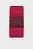 Женские бордовые носки (3 пары) GIFTBOX GRID AOP