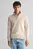 Мужская бежевая кофта CLAIC COTTON HALF ZIP