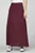 Жіноча бордова вельветова спідниця TJW FINE CORD MAXI