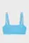 Женский голубой лиф от купальника PUMA Women's Bandeau Top