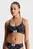 Жіночий чорний бюстгальтер з візерунком UNLINED BRALETTE