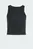 Жіночий чорний топ ADIDAS KIT SMALL LOGO RIB