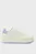 Женские белые кожаные сникерсы FLATFORM