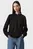 Жіноче чорне худі LOGO ELASTIC MILANO HOODIE