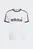 Мужская белая футболка 3-STRIPES SLIM RINGER