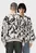 Белый джемпер с узором DELTA KNIT (унисекс)